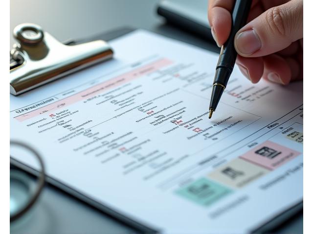 Checklist clipboard and magnifying glass representing fleet compliance audit
