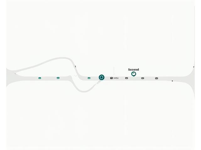 Interactive map showing an optimized route overlaid with traffic data and efficiency metrics
