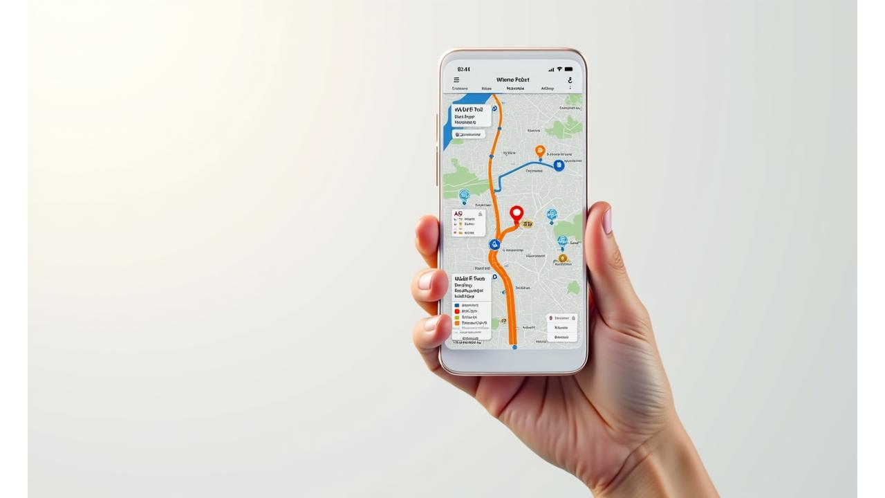 WHEP Mobility app interface demonstrating language switching between English, German, French, and Italian on a modern smartphone